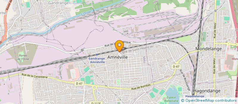 localisation de l'entreprise PHARMACIE DES THERMES BOULANGE-JUNGERS à AMNEVILLE