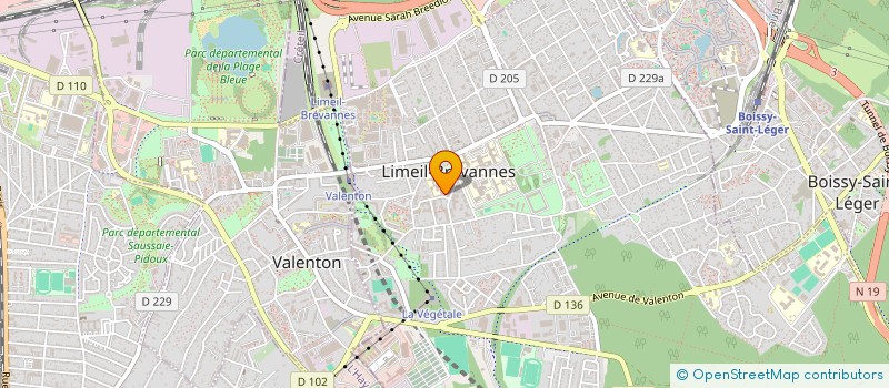 localisation de l'entreprise PHARMACIE DES TILLEULS à LIMEIL-BREVANNES