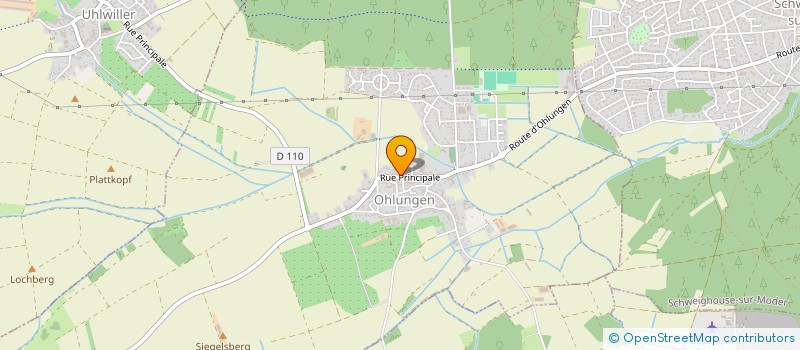 localisation de l'entreprise PHARMACIE DES TROIS TOURS D'OHLUNGEN  OHLUNGEN