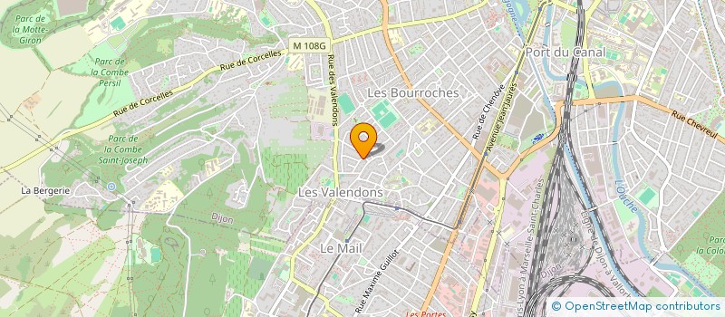 localisation de l'entreprise PHARMACIE DES VALENDONS à DIJON
