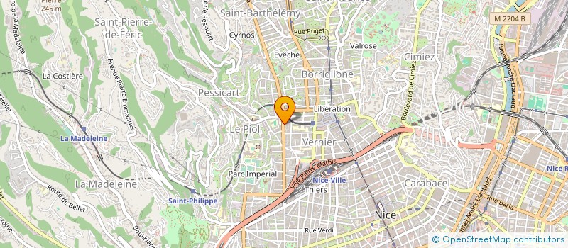 localisation de l'entreprise PHARMACIE DES VOSGES DUROIR SPIESS à NICE