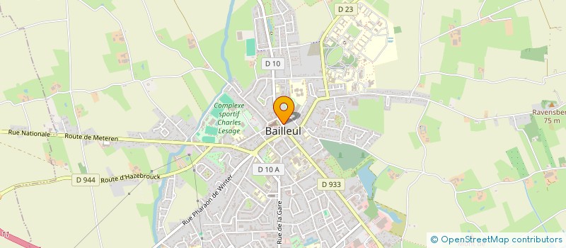 localisation de l'entreprise PHARMACIE DESODT à BAILLEUL
