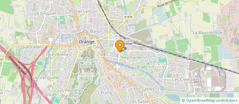 localisation de l'entreprise PHARMACIE DOLLE NADAL à ORANGE