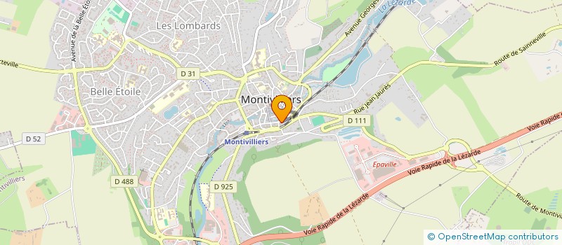 localisation de l'entreprise PHARMACIE DORMEGNIE à MONTIVILLIERS