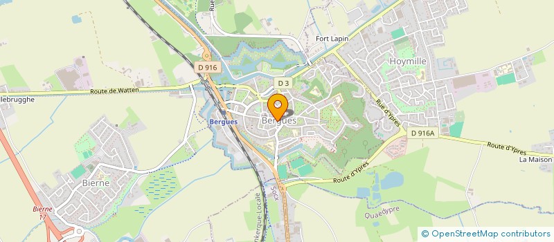 localisation de l'entreprise PHARMACIE DOUCEMENT  BERGUES