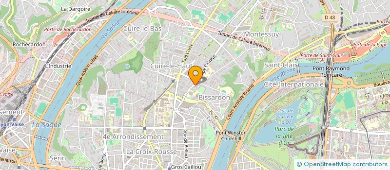 localisation de l'entreprise PHARMACIE DREVON-BALAS à CALUIRE-ET-CUIRE