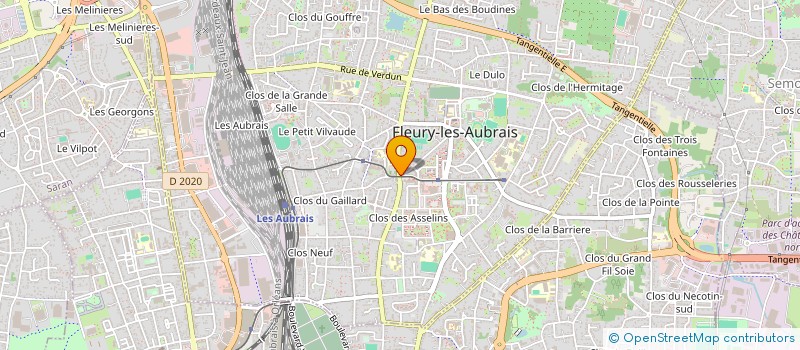 localisation de l'entreprise PHARMACIE DRUBAY à FLEURY-LES-AUBRAIS