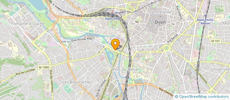 localisation de l'entreprise PHARMACIE DU 1ER MAI à DIJON