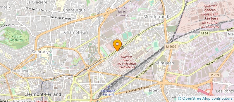 localisation de l'entreprise PHARMACIE DU 72 REPUBLIQUE à CLERMONT-FERRAND