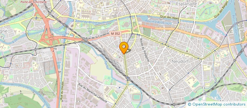 localisation de l'entreprise PHARMACIE DU 80 ROUTE DE L'HOPITAL à STRASBOURG