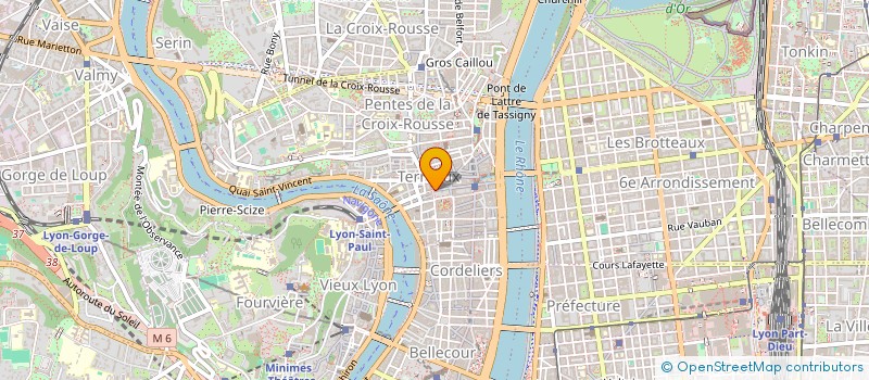 localisation de l'entreprise PHARMACIE DU BAS DES PENTES à LYON