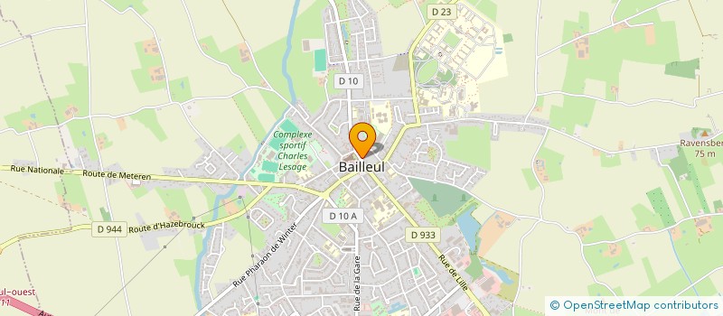 localisation de l'entreprise PHARMACIE DU BEFFROI à BAILLEUL