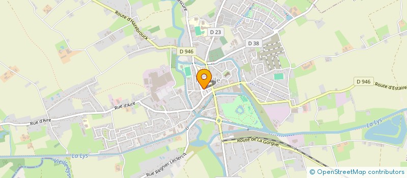 localisation de l'entreprise PHARMACIE DU BEFFROI  MERVILLE