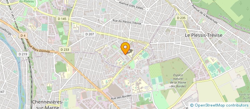 localisation de l'entreprise PHARMACIE DU BOIS L'ABBE à CHAMPIGNY-SUR-MARNE