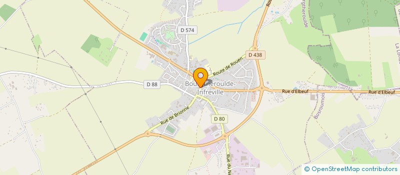 localisation de l'entreprise PHARMACIE DU BOURG  GRAND BOURGTHEROULDE