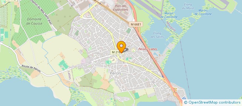 localisation de l'entreprise PHARMACIE DU CENTRE  PEROLS