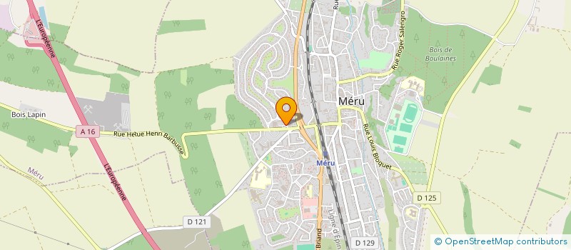 localisation de l'entreprise PHARMACIE DU CENTRE COMMERCIAL P.PICASSO  MERU