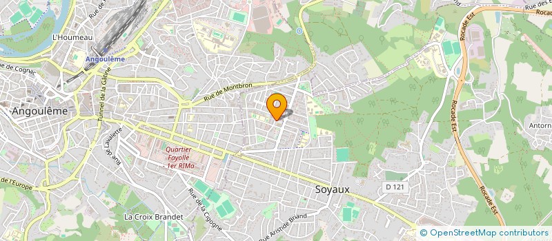 localisation de l'entreprise PHARMACIE DU CHAMP DE MANOEUVRE à SOYAUX
