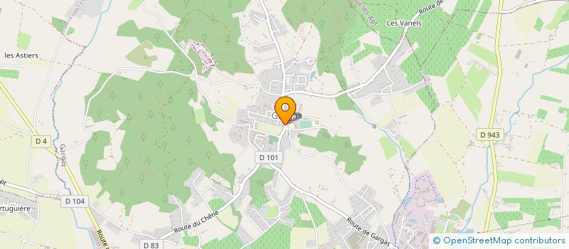 localisation de l'entreprise PHARMACIE DU CHATEAU  GARGAS