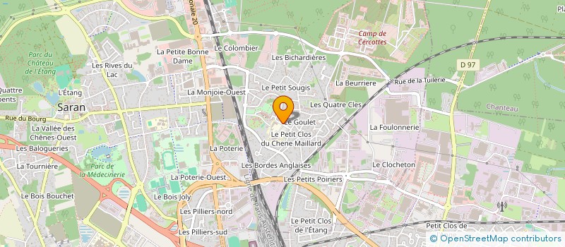 localisation de l'entreprise PHARMACIE DU CHENE MAILLARD à SARAN