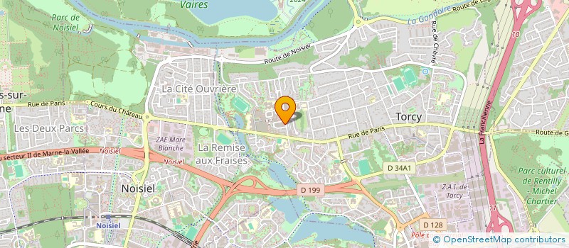 localisation de l'entreprise PHARMACIE DU CLOS DE L ARCHE  TORCY