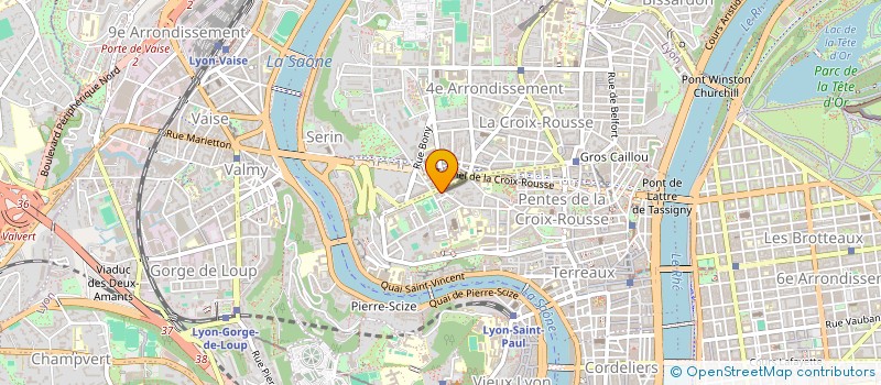 localisation de l'entreprise PHARMACIE DU CLOS JOUVE à LYON