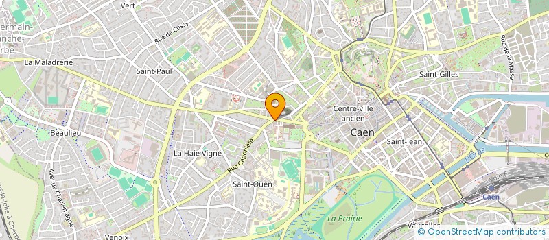 localisation de l'entreprise PHARMACIE DU CONQUERANT à CAEN