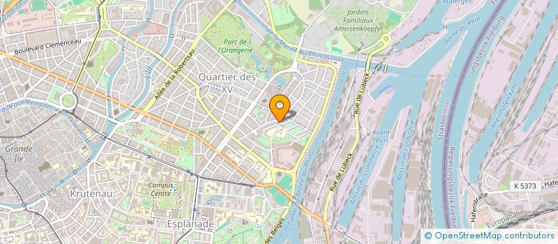 localisation de l'entreprise PHARMACIE DU CONSEIL DES XV à STRASBOURG