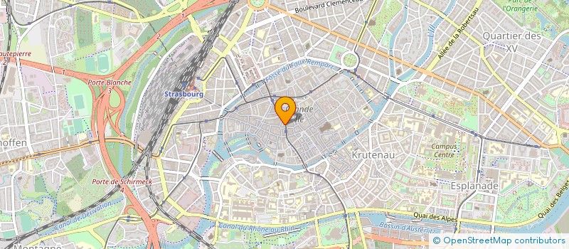 localisation de l'entreprise PHARMACIE DU CYGNE à STRASBOURG