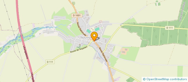 localisation de l'entreprise PHARMACIE DU DIEN  NOUVION