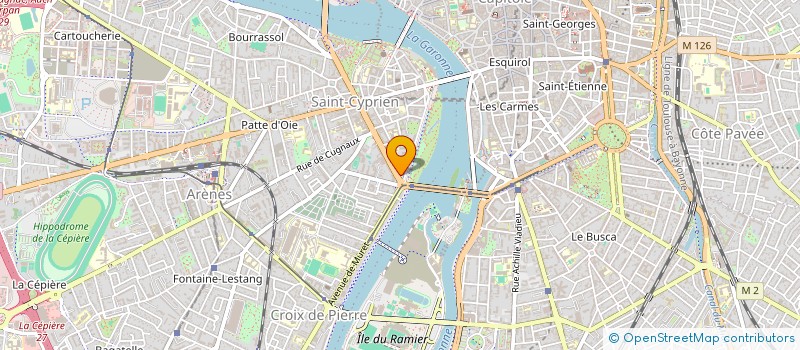 localisation de l'entreprise PHARMACIE DU FER A CHEVAL à TOULOUSE