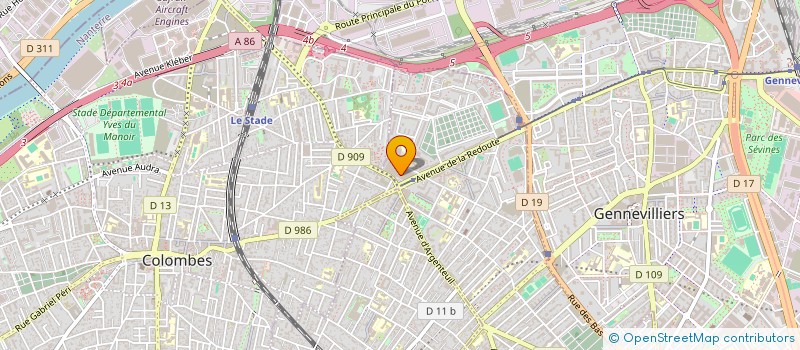 localisation de l'entreprise PHARMACIE DU FLORE à ASNIERES-SUR-SEINE