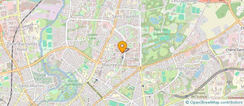 localisation de l'entreprise PHARMACIE DU GAST  RENNES