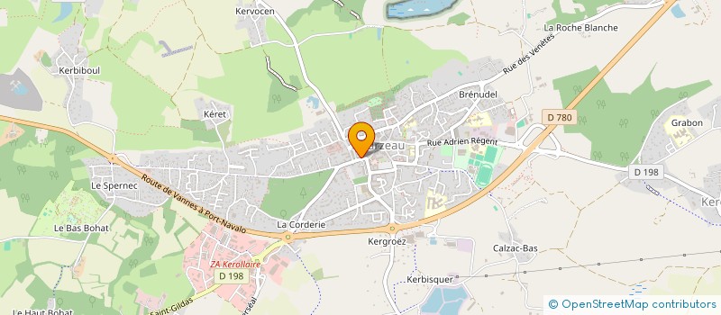 localisation de l'entreprise PHARMACIE DU GOLFE  SARZEAU