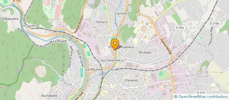 localisation de l'entreprise PHARMACIE DU GRAND ALES à ALES