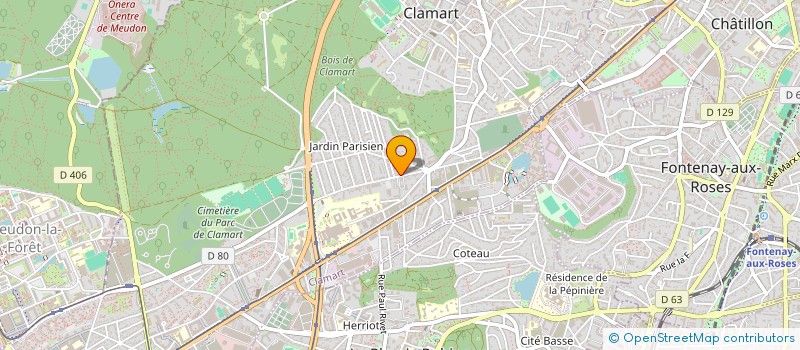 localisation de l'entreprise PHARMACIE DU HAUT DE CLAMART à CLAMART