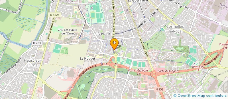 localisation de l'entreprise PHARMACIE DU HOGUET à IFS