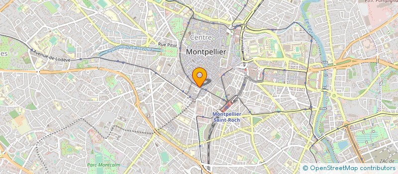 localisation de l'entreprise PHARMACIE DU JEU DE PAUME à MONTPELLIER