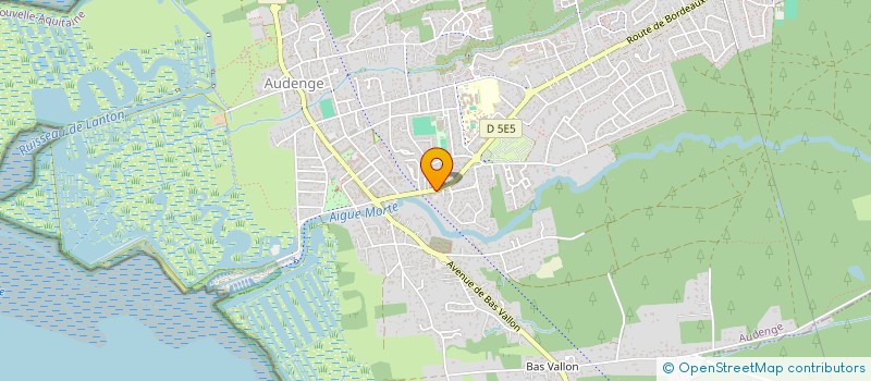 localisation de l'entreprise PHARMACIE DU LAVOIR  AUDENGE