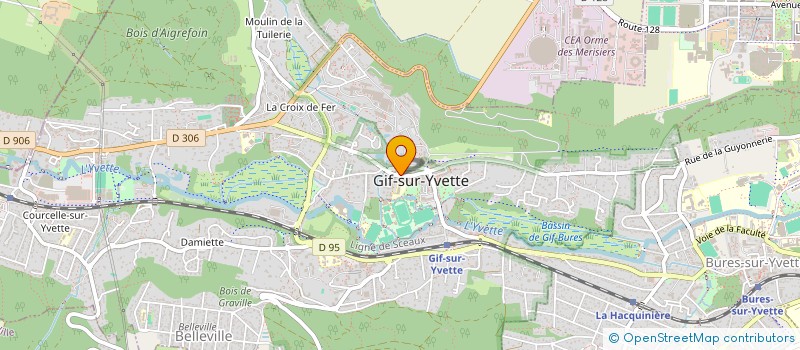 localisation de l'entreprise PHARMACIE DU LAVOIR à GIF-SUR-YVETTE
