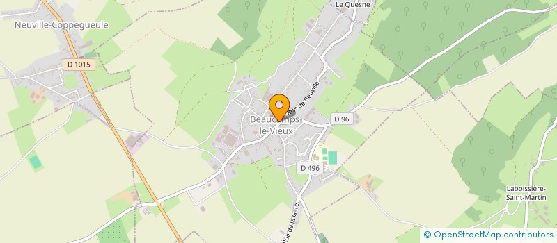 localisation de l'entreprise PHARMACIE DU LIGER  BEAUCAMPS-LE-VIEUX