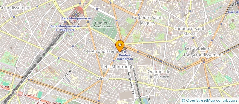 localisation de l'entreprise PHARMACIE DU LION à PARIS