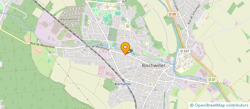 localisation de l'entreprise PHARMACIE DU LION  BISCHWILLER