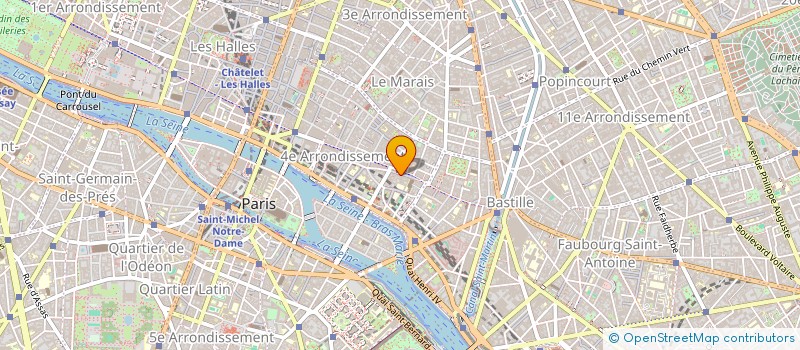 localisation de l'entreprise PHARMACIE DU MARAIS à PARIS