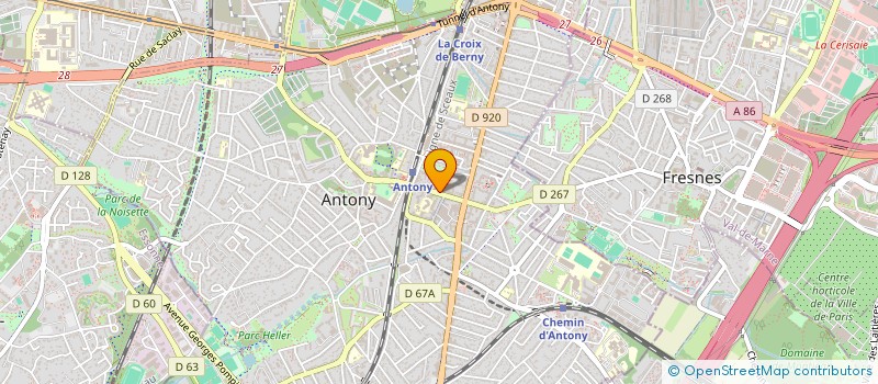 localisation de l'entreprise PHARMACIE DU MARCHE à ANTONY