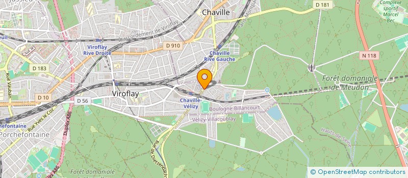 localisation de l'entreprise PHARMACIE DU MARCHE à CHAVILLE