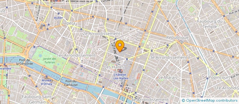 localisation de l'entreprise PHARMACIE DU MARCHE MONTORGUEIL à PARIS