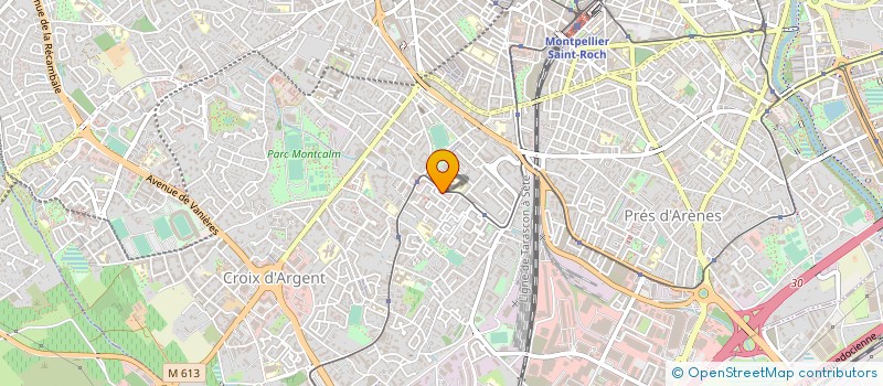 localisation de l'entreprise PHARMACIE DU MAS DREVON à MONTPELLIER