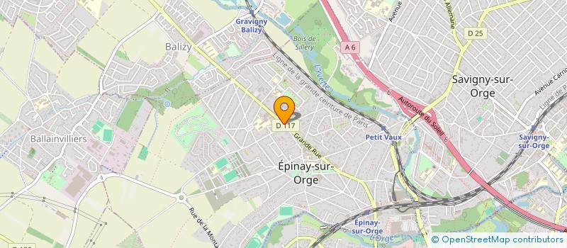 localisation de l'entreprise PHARMACIE DU MAUREGARD à EPINAY-SUR-ORGE