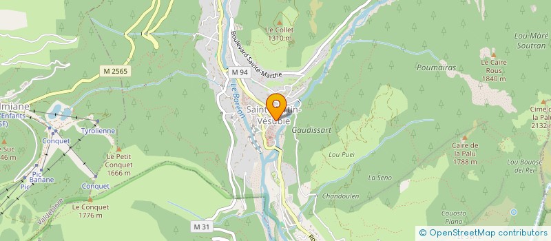 localisation de l'entreprise PHARMACIE DU MERCANTOUR  SAINT-MARTIN-VESUBIE